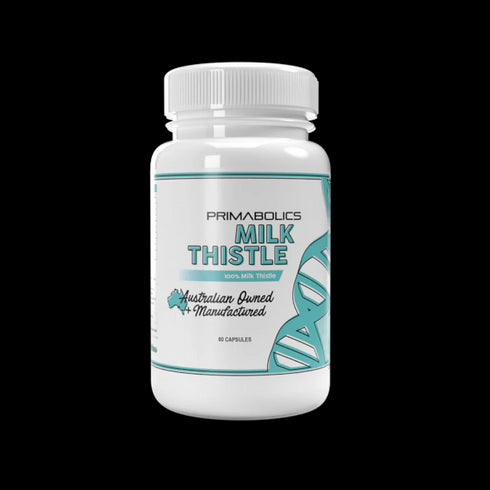 Milk Thistle 600mg 60 Capsules-Primabolics-Matakana Pharmacy